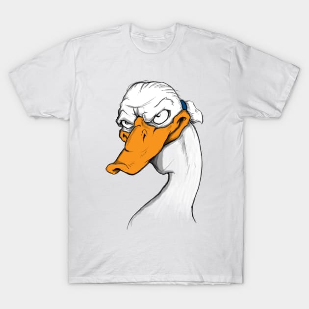 The Cunning Goose T-Shirt by GrafDeGoose